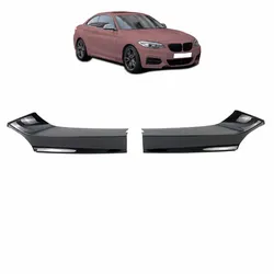Frontspoiler-Flaps schwarz glänzend passend für BMW 2er F22 F23 2012-2021