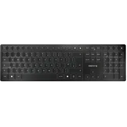 Cherry KW 9100 SLIM (Eng. Int., Kabellos), Tastatur, Schwarz