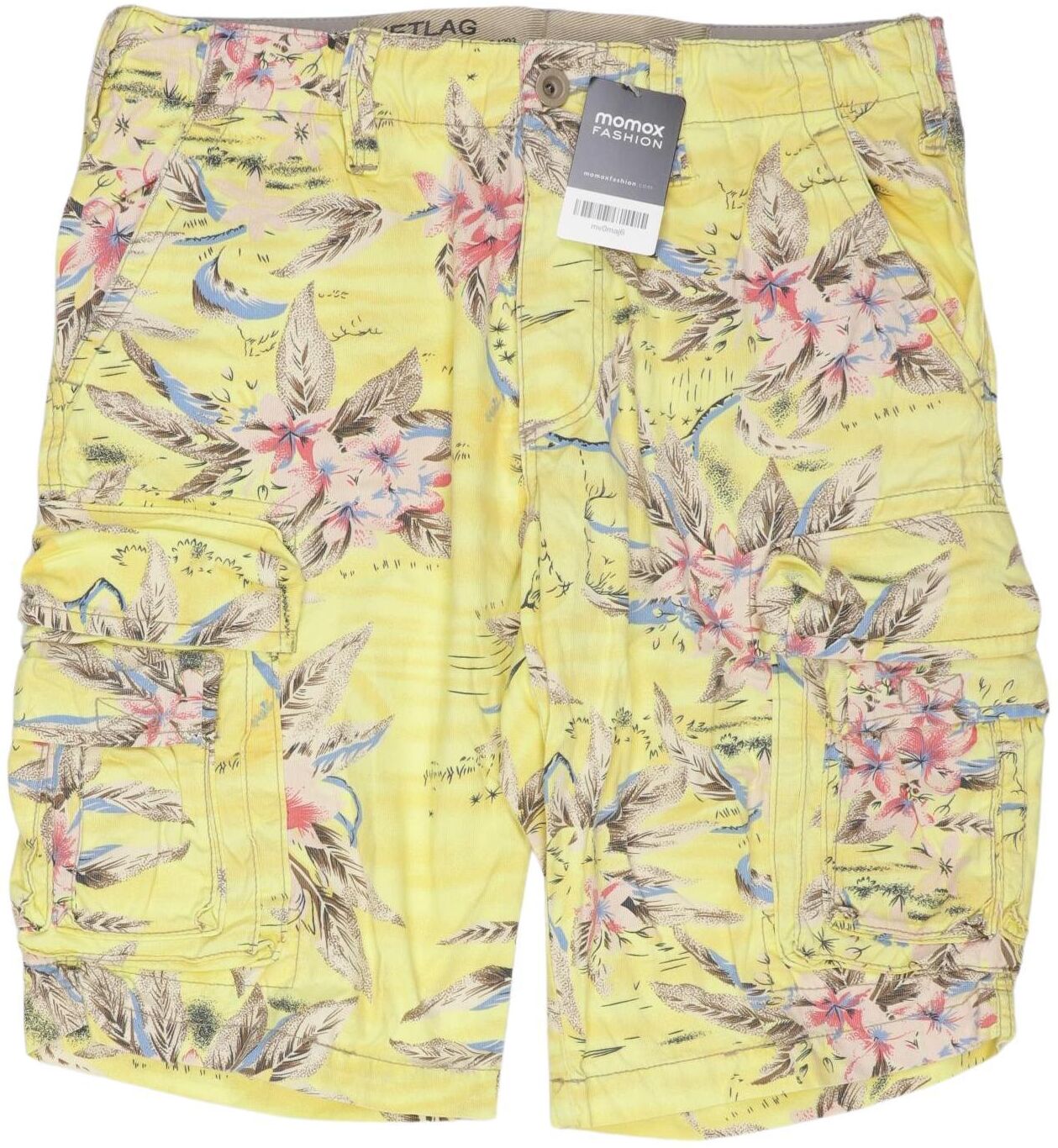 Jet Lag Herren Shorts, Gelb, Gr. W33, Baumwolle - Second Hand