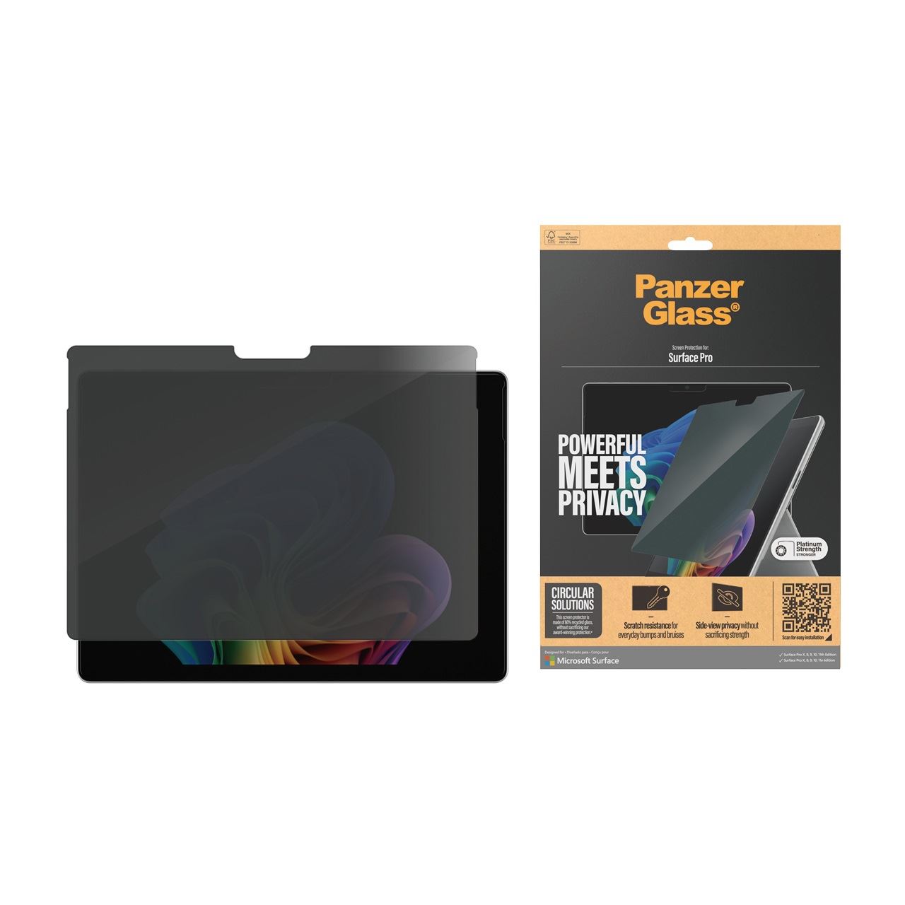 PanzerGlass PRIVACY SCREEN PROTECTOR MICROSOFT SURFACE PROX