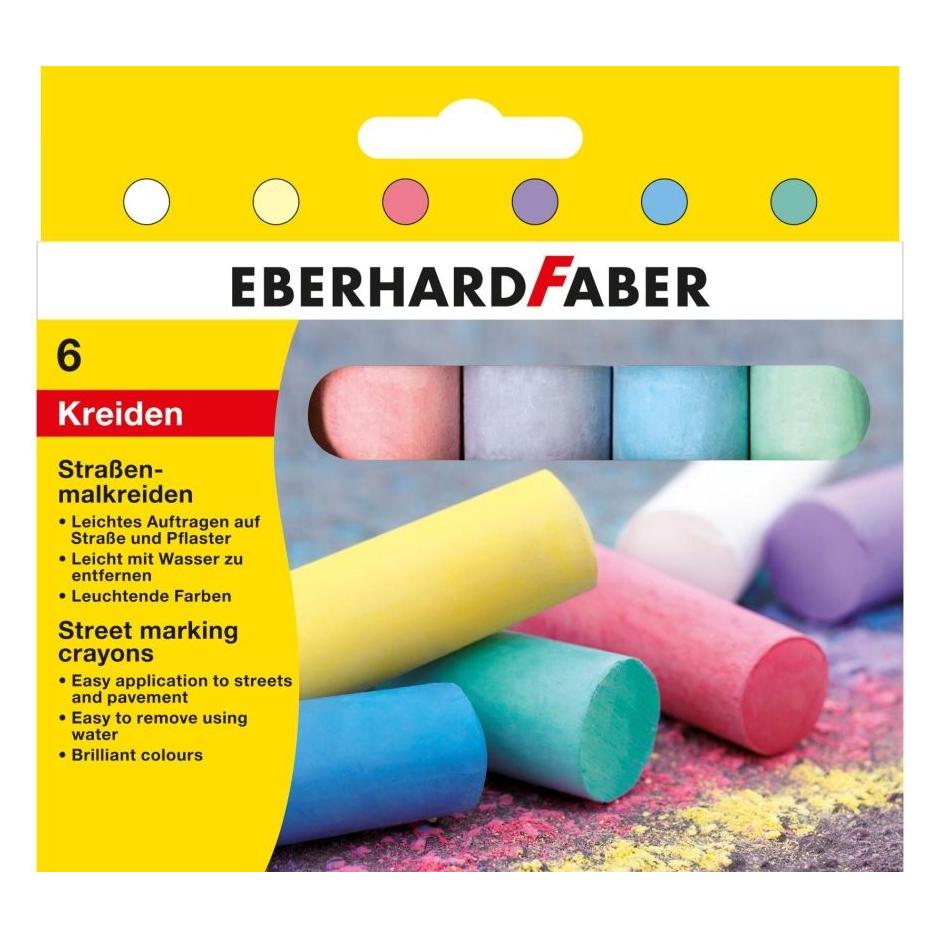 EberhardFaber Strassenmalkreiden (6x) (526506)