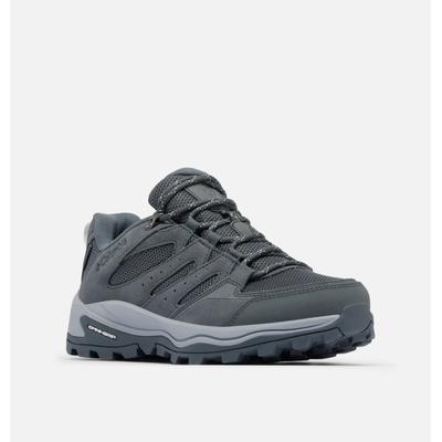 Wanderschuh COLUMBIA "REDMOND™ IV LOW WATERPROOF", Damen, Gr. 40, grau (graphite, tea light), Mesh, Synthetik, Schuhe Wanderschuh, wasserdicht