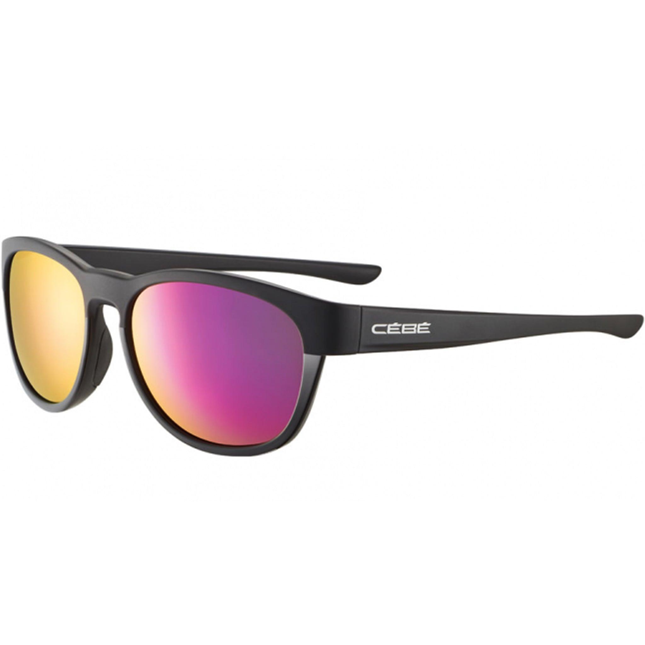 Cébé Queenstown Schwarze Matte Sonnenbrille