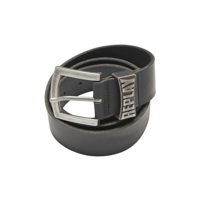 Synthetikgürtel REPLAY "Replay Gürtel FP", Herren, Gr. 95cm, schwarz, 100% Leder, Gürtel