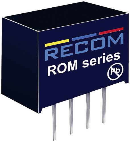 RECOM ROM-0505S DC/DC-Wandler 5V 5V 0.2A 1W Anzahl Ausgänge: 1 x Inhalt 1St.