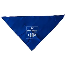FC Blau-Weiß Linz Hundehalstuch - blau / ONE SIZE