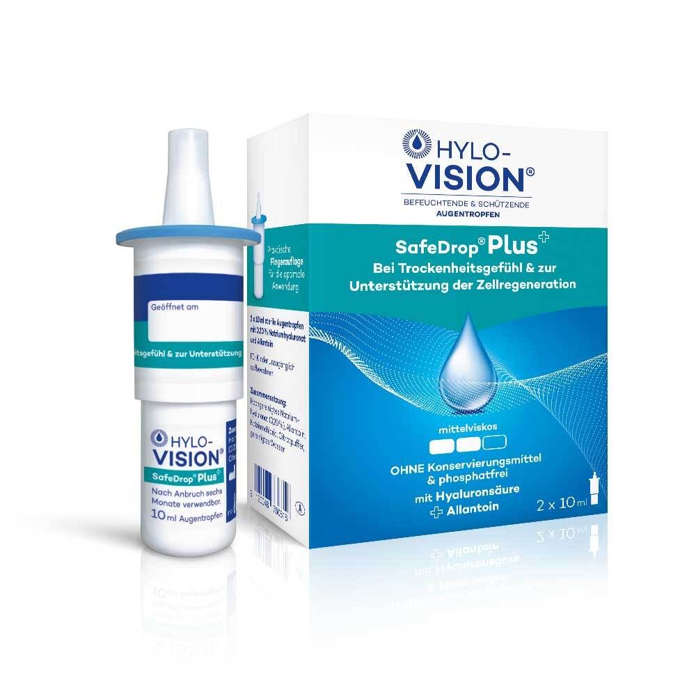 Hylo-Vision SafeDrop Plus Augentropfen 2x10 ml