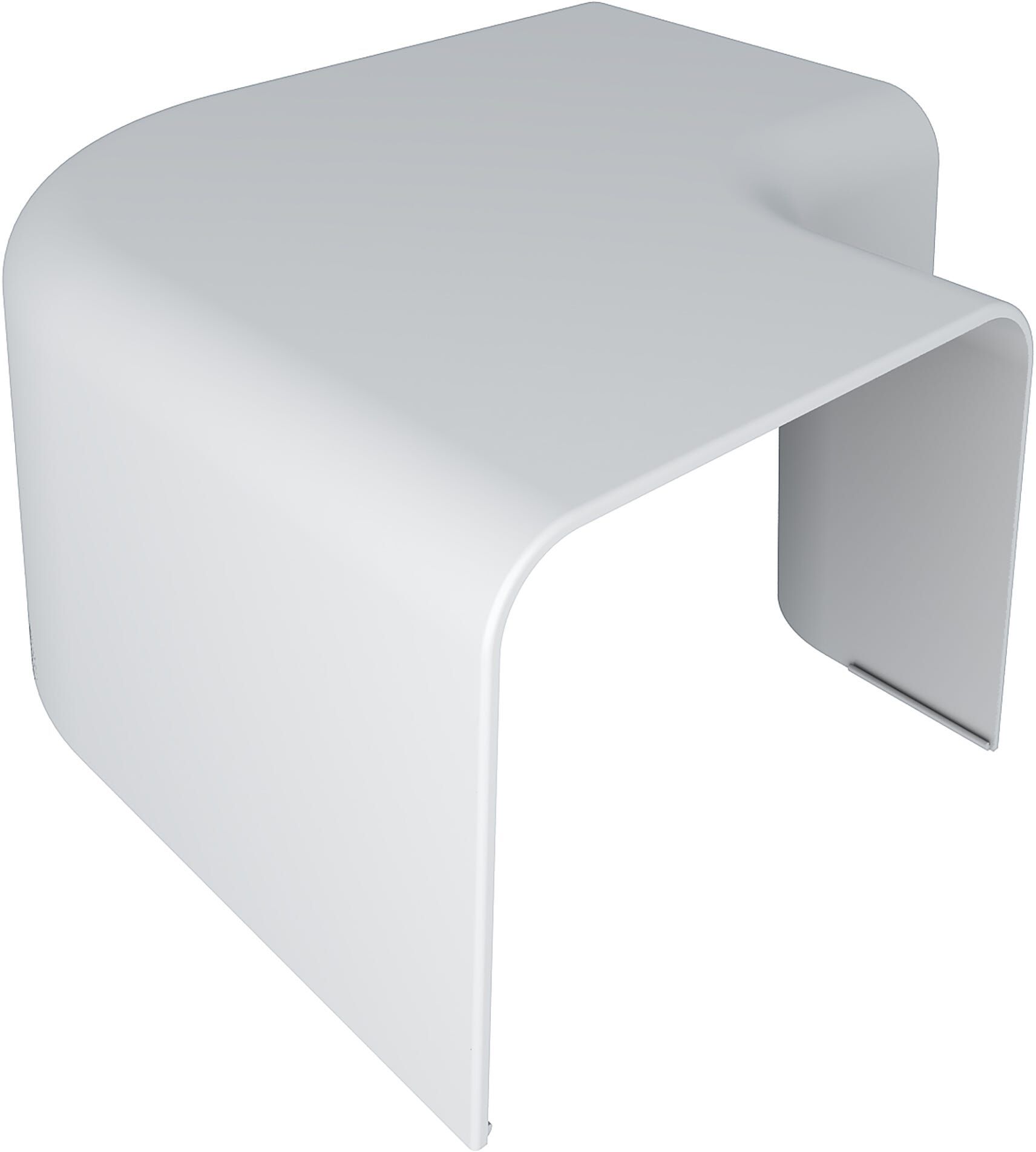 Tecnomat CURVA PIANA PER CANALE CLIMA 65x50 mm BIANCO