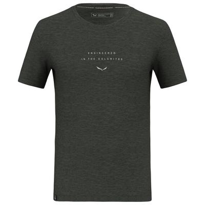 Salewa - Eagle EITD Alpine Merino T-Shirt - Merinoshirt Gr 48 grün