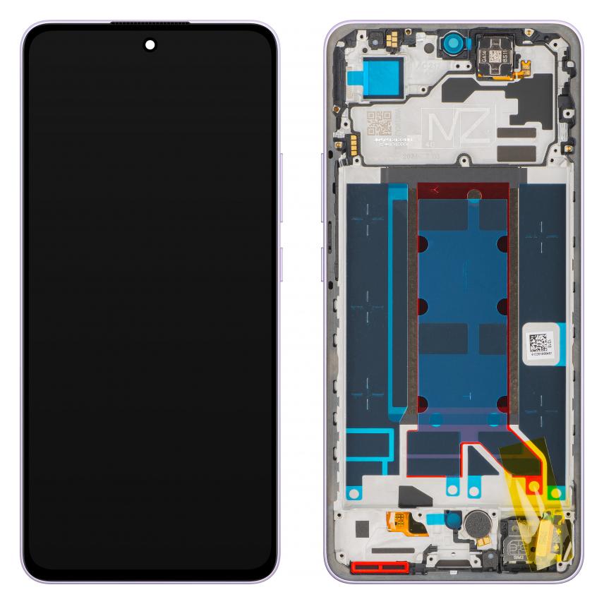 OPPO Display Unit fur Reno13 FS 5G / Reno13 F, Plume Purple (Display, Oppo Reno 13 F) (68954188)