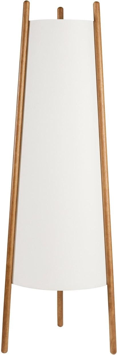 LEDS C4 Woody LED vloerlamp, natuurlijk