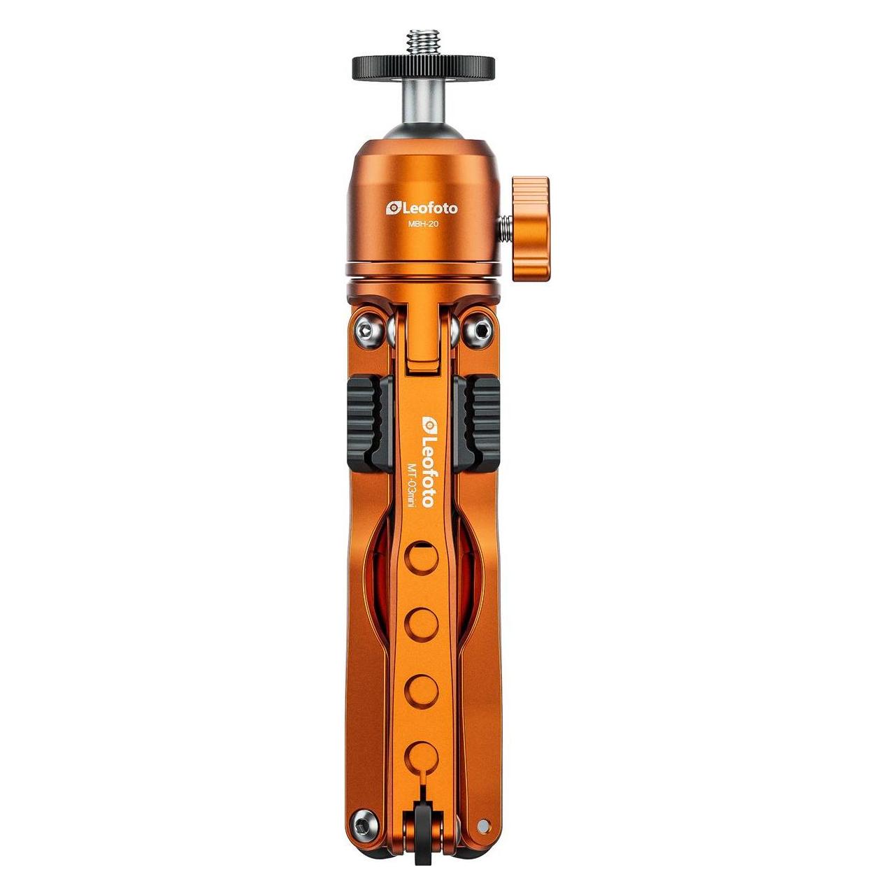 Leofoto MT-03mini table tripod + MBH-20 ballhead (orange) (Metall) (MT-03mini+MBH-20 Orange)
