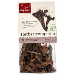 Herbsttrompeten getrocknet
