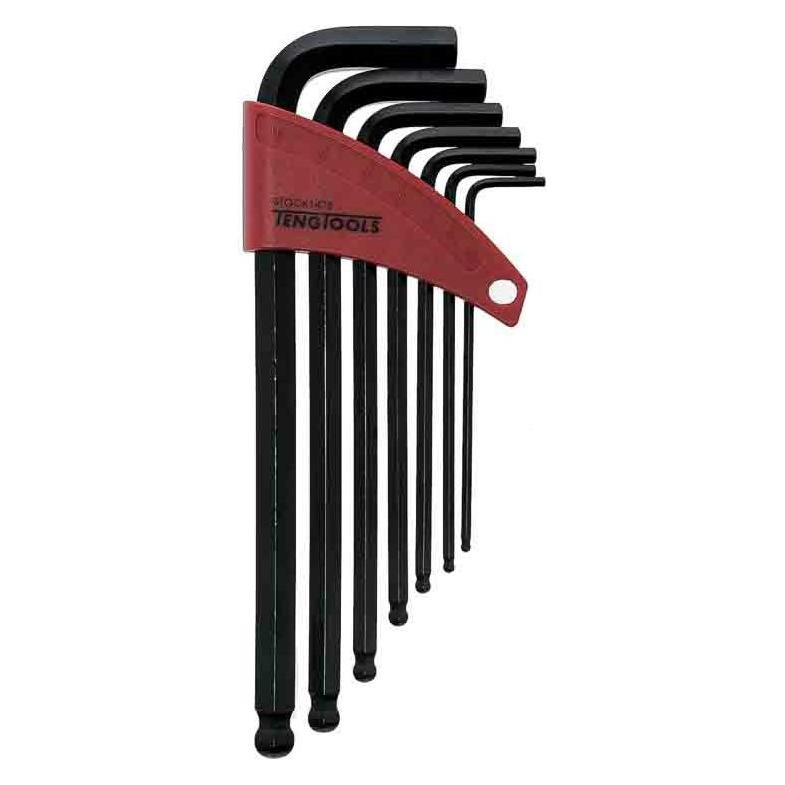 Teng Tools L-Form Innensechskantschlüssel lang, Satz 7-teilig, 2.5 10mm (1475)