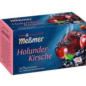 Meßmer Tee Holunder-Kirsche, Früchtetee, 50 g, 20 Beutel