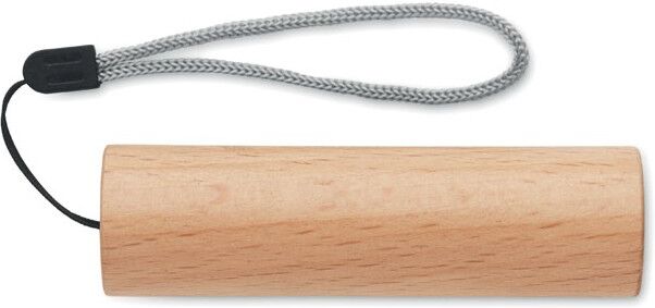Torche rechargeable en bois personnalisée - Lampe puissante LITE Bois
