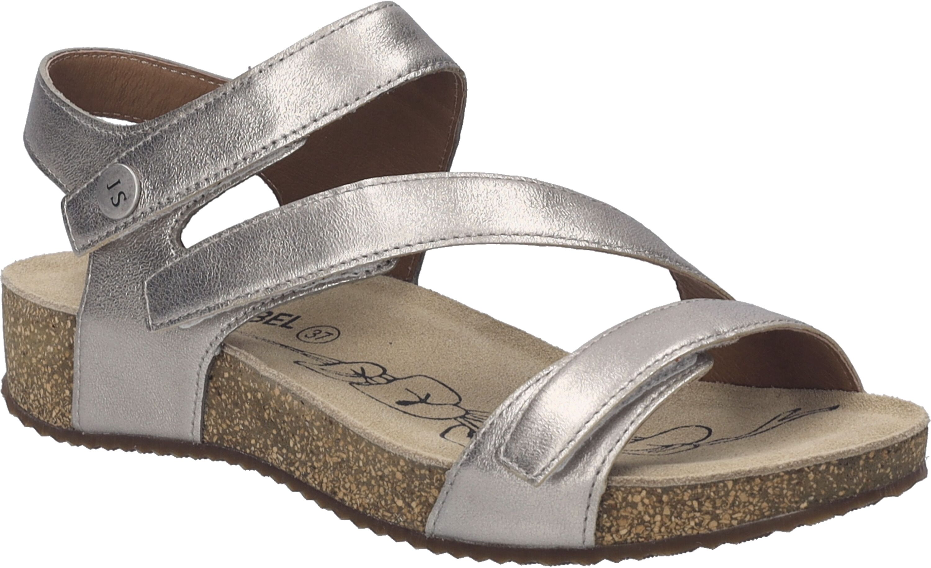 Sandale JOSEF SEIBEL "Tonga 25, champagner", Damen, Gr. 36, beige (champagner), Obermaterial: 100% Rindsleder Leather cow., Schuhe Sandale