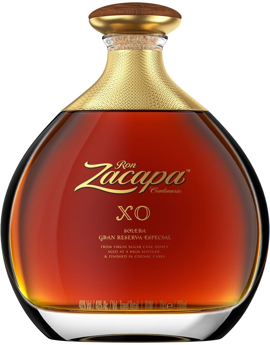 Zacapa Ron Centenario XO Solera Gran Reserva Especial.
