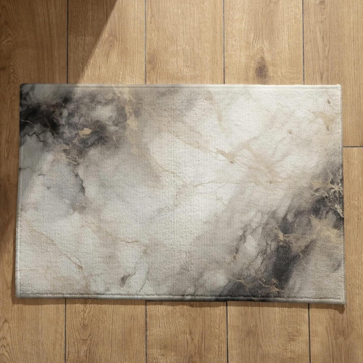 Vloermat Entree mat Marmerpatroon 45 x 75 cm