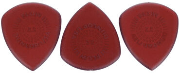 Dunlop Flow Jumbo Picks 2.50 brown Dunkelbraun