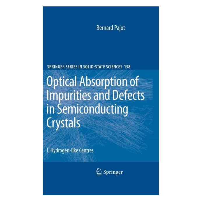 Springer Pajot:Optical Absorption of Impurities (Englisch, Hardcover, Bernard Pajot) (63522614)