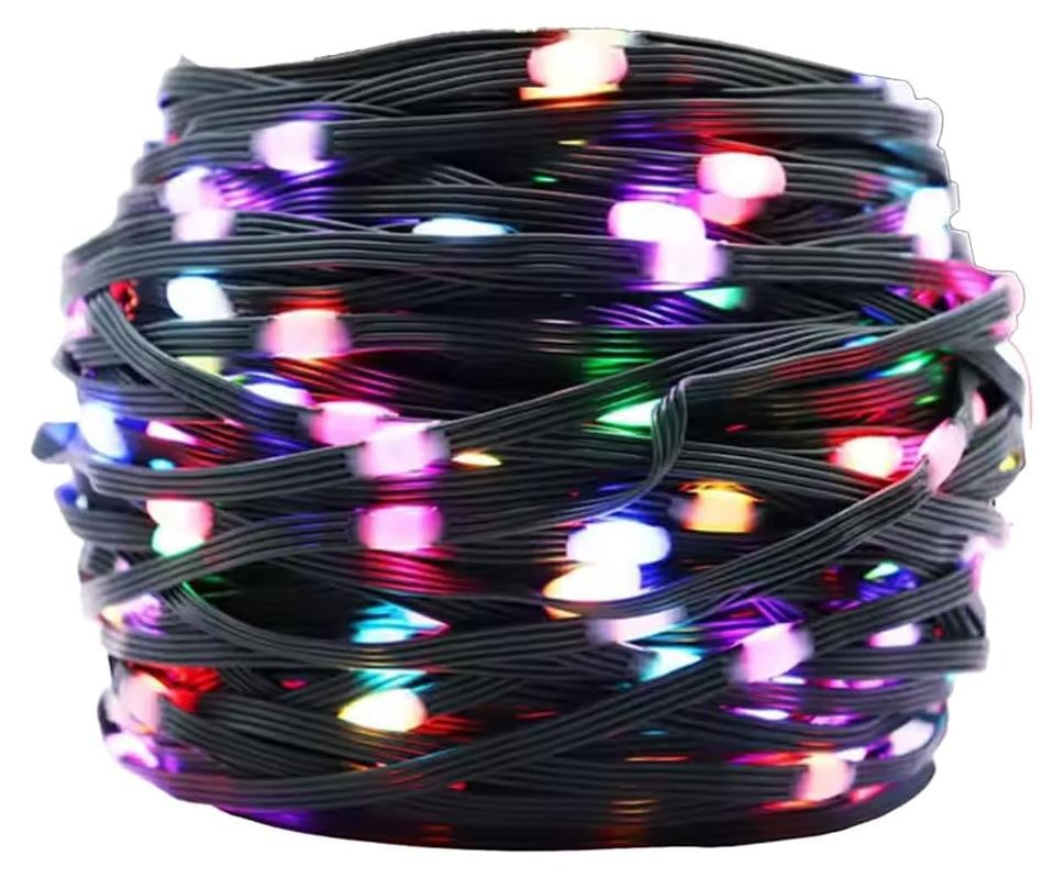 Dripio LED-lichtslang RGBY, 5 meter, werkt op 3 AA batterijen