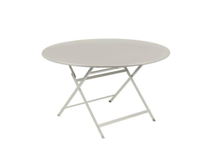 Fermob - Table ronde Caractère - Gris - Acier peint - Designer Studio Fermob