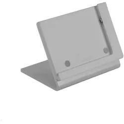 TabLines TTP005S Tabletständer Tisch Plug für iPad 10.9 (10. Gen.), silber