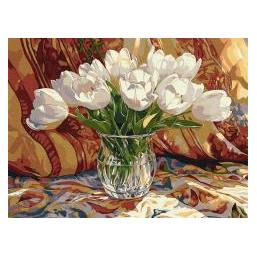 Ideyka Malen nach Zahlen - Tulpenfrieden 30x40cm (66128971)