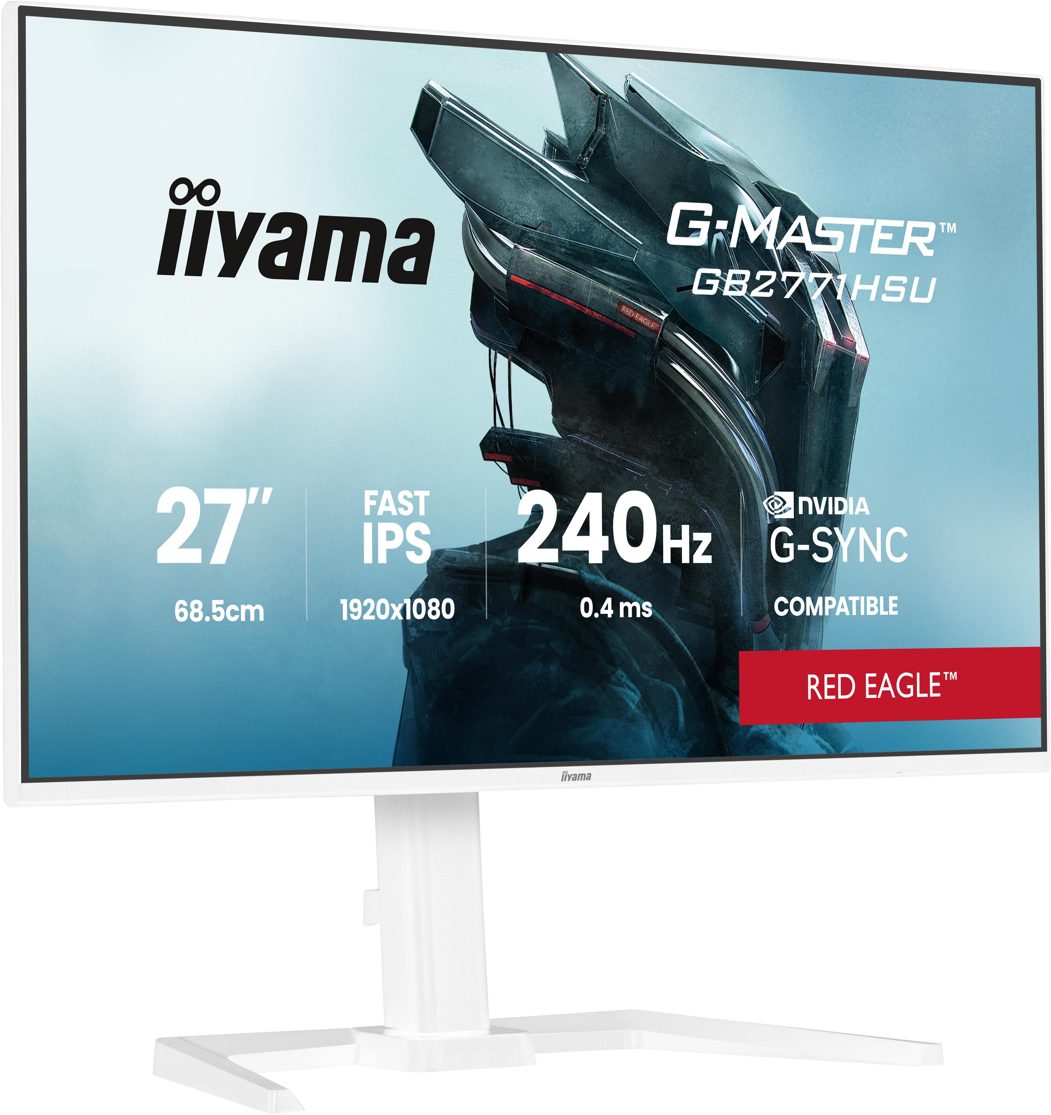 iiyama G-Master Red Eagle GB2771HSU-W1 27 Zoll Full HD 16:9 240 Hz Gaming Monitor