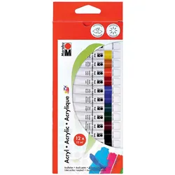Marabu, Künstlerfarbe + Bastelfarbe, Acrylfarbe (12 ml)