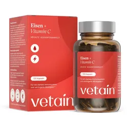Eisen + Vitamin C (120 Kapseln)