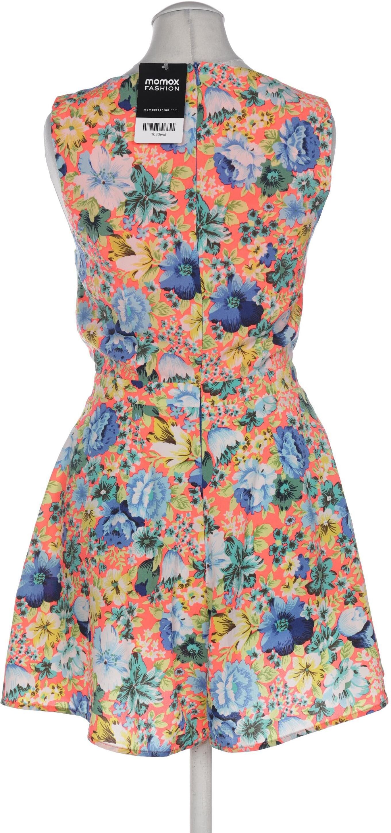 Topshop Damen Overall oder Jumpsuit, Mehrfarbig, Gr. EU 34, Synthetik - Second Hand