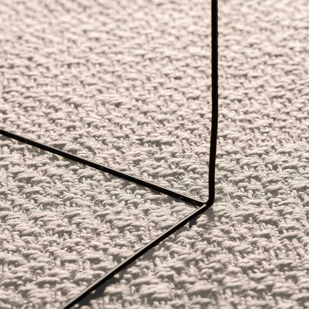 vidaXL Tapis ZIZUR crème 80x250 cm aspect de jute intérieur extérieur