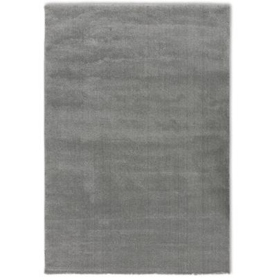 Teppich ASTRA "Domaso 250", grau, B:133cm H:18mm L:190cm, Kunstfaser, Teppiche, Teppich, pastell Farben, weiche Haptik, uni, leichter Glanz,Wohnzimmer