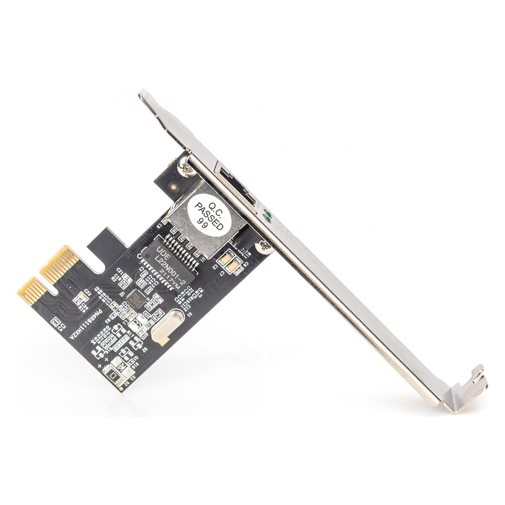 Digitus Gigabit Ethernet PCI Express Netzwerkkarte (Mini PCI Express, PCI-E x1) (DN-10130-1)