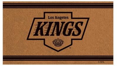 Evergreen Los Angeles Kings Monochrome Indoor/Outdoor Coir Door Mat