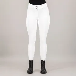 Imperial Riding Damen Vollbesatz Reithose IRHBliss white Fullgrip Turnierreithose , Größe: 34