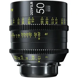 Dzofilm Vespid 50mm T 2.1 Cine PL Mount (PL, Vollformat), Objektiv, Schwarz