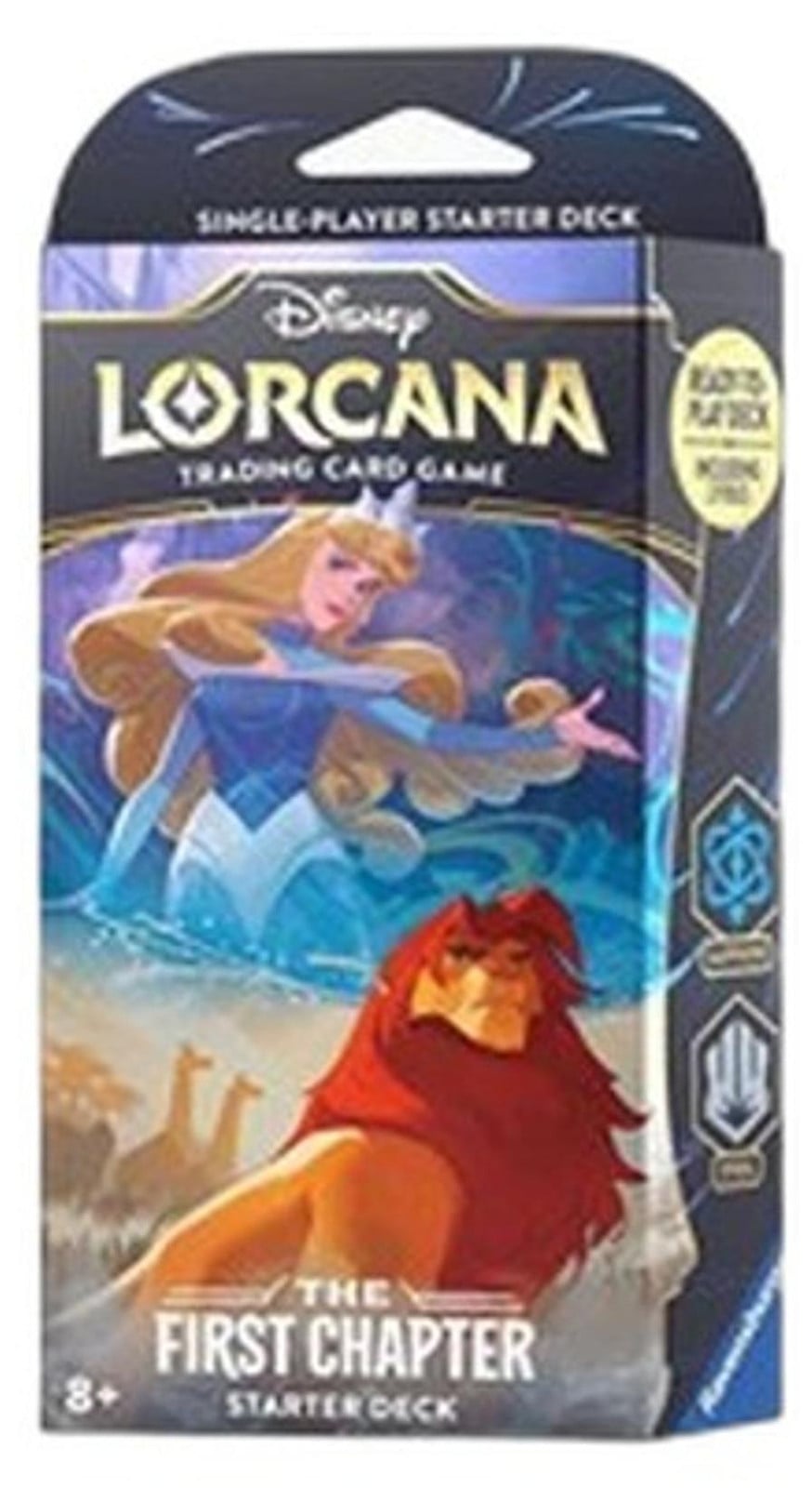 Ravensburger Lorcana The First Chapter Sapphire & Steel Starter Deck