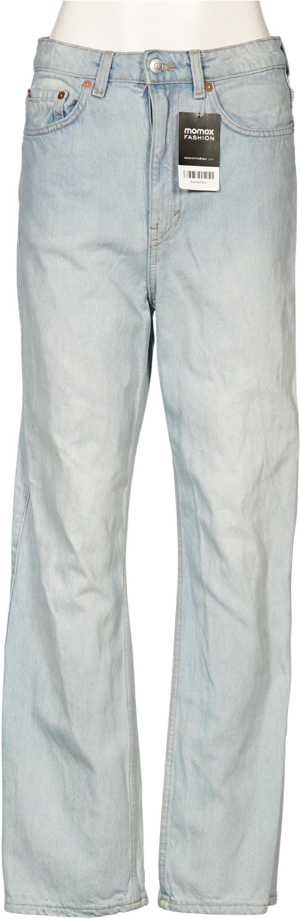 Weekday Damen Jeans, Hellblau, Gr. W28, Baumwolle - Second Hand