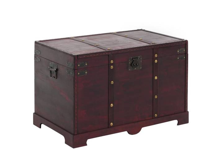 HOLZTRUHE Braun