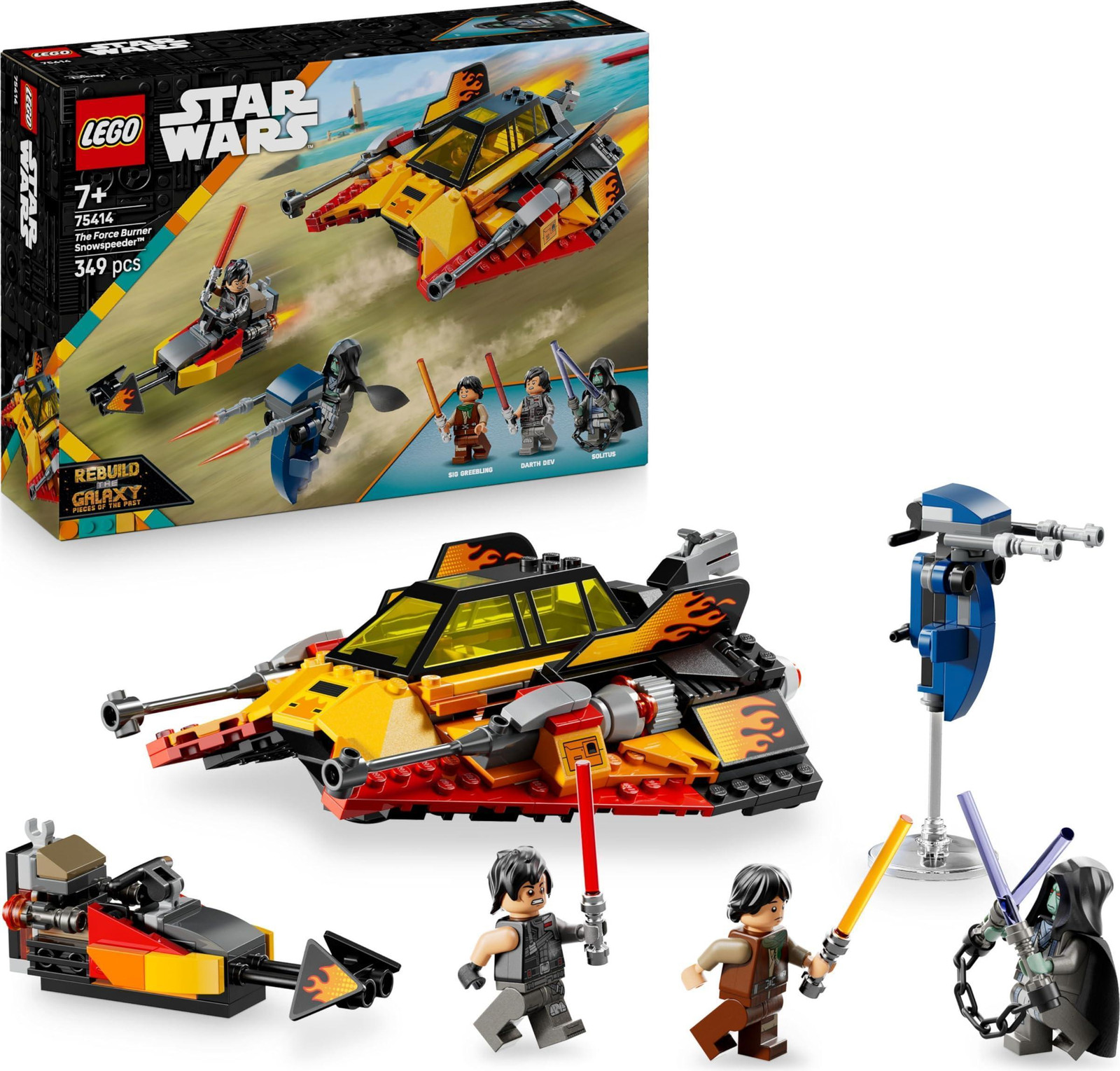 LEGO Star Wars Sneeuwspeeder 75414 opblaasbaar