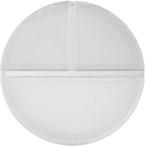 Pilulier publicitaire plastique polypropylène (PP) naturel