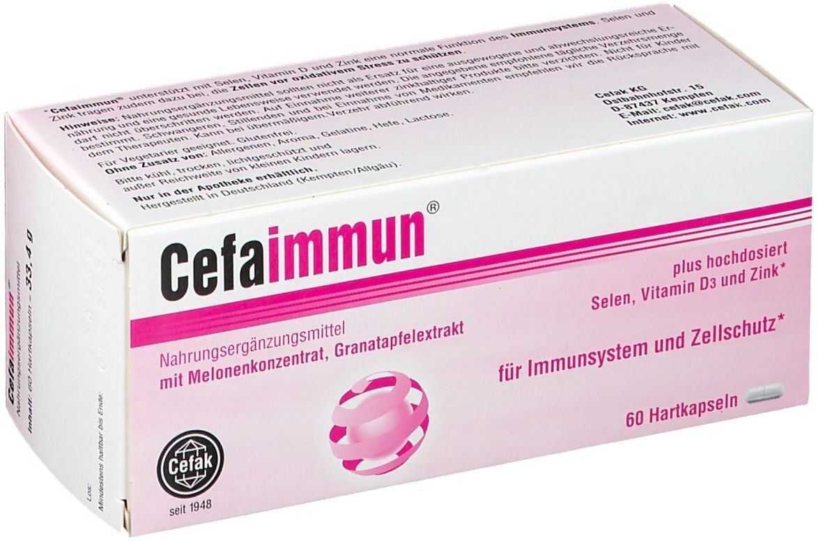 Cefaimmun Hartkapseln 100 St