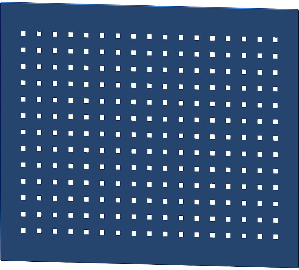 Lochplatte, Breite 600 mm, Länge 800 mm, blau ANKE