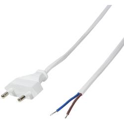 LogiLink Strom Anschlusskabel [1x Euro-Stecker - 1x offene Kabelenden] 1.50 m Weiß CP138