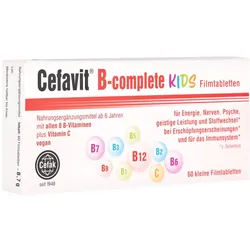 Cefavit B-complete KIDS Filmtabletten 60 St