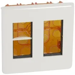 Legrand 078872L Mosaic Unterputz-Multibox 2x4-modulig, horizontal Farbe: Ultraweiß