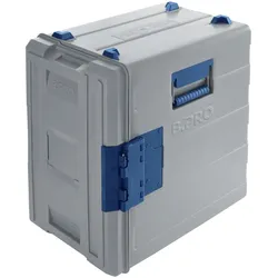 B.PRO BPT 620 KUF blau, B.PROTHERM, Speisentransportbehälter aus Kunststoff, mit Flügeltür